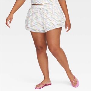 Women’s disco heart wave shorts. Size small. Roller rabbit for target.